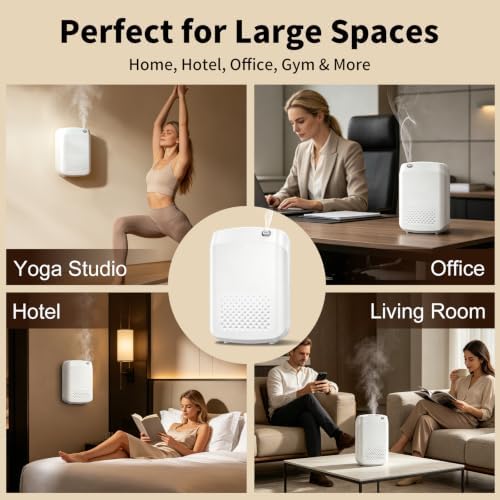 WallMount Aroma Diffuser 400ml App Control for Large Room - Image 7