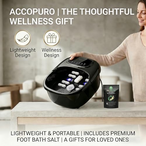 Foot Soaking Tub with Ozone & UV, Foot Spa Bath Massager with Heat - Image 7