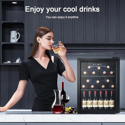 Antarctic Star Wine Cooler Beverage Refrigerator Mini Fridge 1.7 cu.ft - Image 7