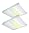 2x2FT LED Troffer Light with Sensor Base Ready, ETL Listed, 4PK - Image 7