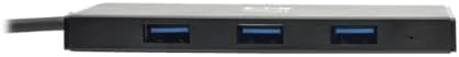 Eaton Tripp Lite 4-Port Portable Slim USB 3.0 Super Speed Hub with Built in Cable (U360-004-SLIM) - Image 5