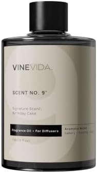 VINEVIDA [16 Fl Oz] Birthday Cake Fragrance Oil for Cold Air Diffusers, Essential Oils for Diffuser Oil Refill & Air Freshener Room Spray by VINEVIDA