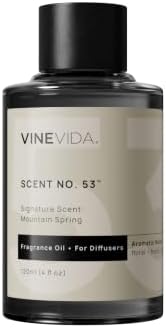 VINEVIDA [4 Fl Oz] Mountain Spring Fragrance Oil for Cold Air Diffusers, Essential Oils for Diffuser Oil Refill & Air Freshener Room Spray by VINEVIDA