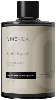 VINEVIDA Lush Ice Fragrance Oil for Cold Air Diffusers - 16 Fl Oz - Essential Oils for Diffuser Oil Refill & Air Freshener Room Spray by VINEVIDA