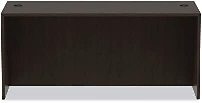 Alera Valencia Series Straight Front Desk Shell, 65" x 29.5" x 29.63", Espresso - Image 5