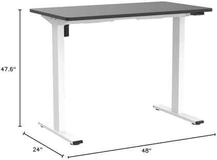 FLEXISPOT EN1 48"x24" One-Piece Standing Desk, Black - Image 3