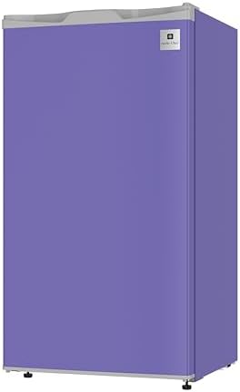 ARCTIC CHEF Mini Refrigerator-Freezer Compartment-Adjustable Thermostat Control-Reversible Doors-Ideal for Dorm, Office, RV, Garage, Apartment-PURPLE, 3.2 CU.FT - Image 2