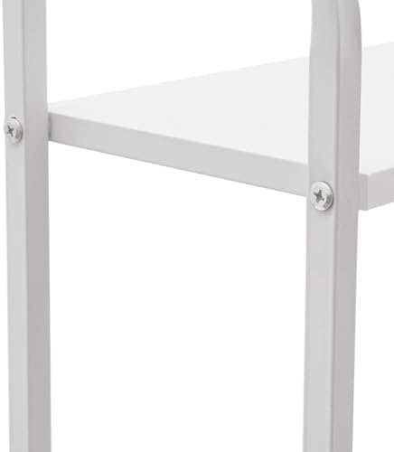 Desktop Bookshelf,Desk Organizer,Bookcase for Computer Desk,Desk Organizer Shelf for Living Room, Bedroom, Study, Office (White) - Image 5