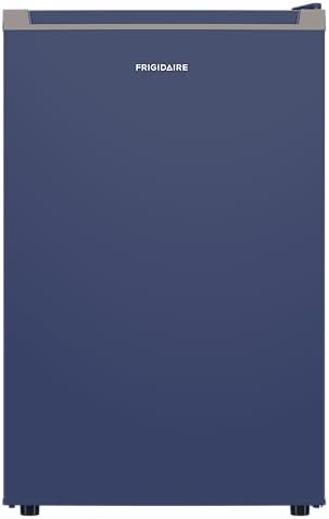 Frigidaire Mini Refrigerator, Compact Freezer Compartment, Adjustable Thermostat Control, Reversible Door, Contemporary Series, 4.5 cu ft, Blue - Image 3