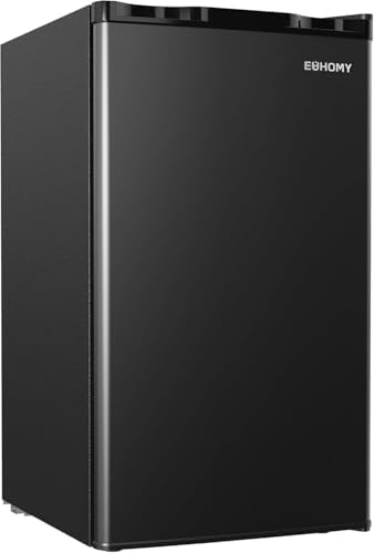 EUHOMY 3.2 Cu.Ft Mini Fridge with Freezer, Compact Refrigerator for Dorm by EUHOMY