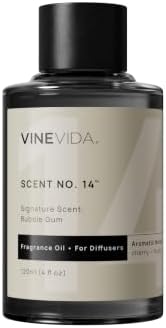 VINEVIDA [4 Fl Oz] Bubble Gum Fragrance Oil for Cold Air Diffusers, Essential Oils for Diffuser Oil Refill & Air Freshener Room Spray by VINEVIDA