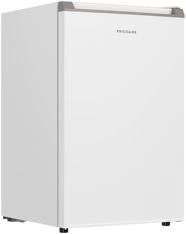 Frigidaire Mini Refrigerator, Compact Freezer Compartment, Adjustable Thermostat Control, Reversible Door, Contemporary Series, 4.5 cu ft, White by Unknown
