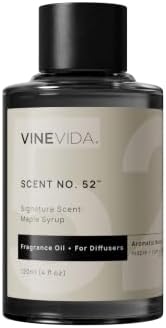 VINEVIDA [4 Fl Oz] Maple Syrup Fragrance Oil for Cold Air Diffusers, Essential Oils for Diffuser Oil Refill & Air Freshener Room Spray by VINEVIDA
