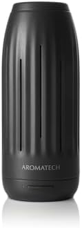AromaTech Ambience Scent Diffuser for Essential Oil Blends & Fragrances – Waterless Scent Machine w/Bluetooth for Home, Bathroom Boutiques, Hotel, Spa – Charcoal Mini by AromaTech