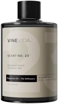 VINEVIDA [16 Fl Oz] Cinnamon Roll Fragrance Oil for Cold Air Diffusers, Essential Oils for Diffuser Oil Refill & Air Freshener Room Spray by VINEVIDA