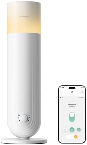 Airversa U1 Smart Hotel Waterless Essential Oil Diffuser for Room, White by Airversa