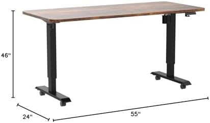 Monomi Electric Standing Desk 55"x24"Height Adjustable Sit Stand Up Desk - Image 3
