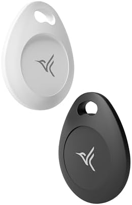 Arlo Security Tag - Arlo Certified Accessory, Works with Home Security System and Video Doorbell (2nd Generation), White/Black - NT1201-10000S by Unknown