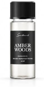 Scentiment Amber Woods Hotel Diffuser Oil -Fragrance Oil -0.68 fl oz(20 mL) by Scentiment