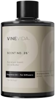 VINEVIDA [16 Fl Oz] Cocoa Butter Fragrance Oil for Cold Air Diffusers, Essential Oils for Diffuser Oil Refill & Air Freshener Room Spray by VINEVIDA