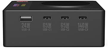 ISDT Power 200X 200W USB C Desktop Charging Station - 4+1 Ports Supports PD3.1 Fast Charging Various Operating Systems with Power Adapter, USB Charger with 15W Wireless Charging - Image 2