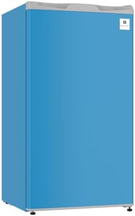 ARCTIC CHEF Mini Refrigerator-Freezer Compartment-Adjustable Thermostat Control-Reversible Doors-Ideal for Dorm, Office, RV, Garage, Apartment-BLUE, 3.2 CU.FT - Image 2