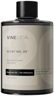 VINEVIDA [16 Fl Oz] Cashmere Fragrance Oil for Cold Air Diffusers, Essential Oils for Diffuser Oil Refill & Air Freshener Room Spray by VINEVIDA