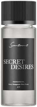 Scentiment Secret Desires Diffuser Oil - Fragrance Oil - 1.69 fl oz (50 mL) by Scentiment