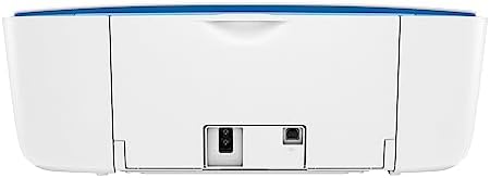 HP DeskJet 3755 Compact All-in-One Wireless Printer, Instant Ink, Works with Alexa - Blue Accent (J9V90A) - Image 5