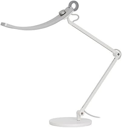 BenQ e-Reading Desk Lamp - Ultrawide and Bright Lighting, Dimmable, Dual Smart Mode, Adjustable Arm, Auto-dimming, High CRI, Eye-Caring Lamp for Home Office, Reading, Study, Craft, Matte Silver by BenQ