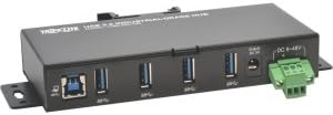 Tripp Lite 4-Port Industrial USB-A 3.0 SuperSpeed Hub with 15KV ESD Immunity, Metal Case, Mountable, USB Type-A (U360-004-IND) - Image 3