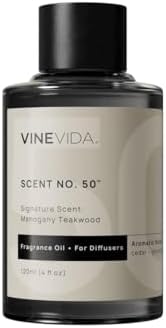 VINEVIDA Mahogany Teakwood Fragrance Oil for Cold Air Diffusers by VINEVIDA