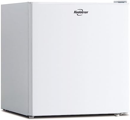 Koolatron 1.7 Cu. Ft. Mini Fridge with Freezer, White by Koolatron