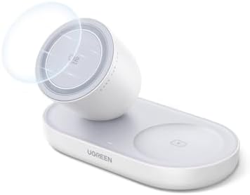 UGREEN Qi2.2 25W 2-in-1 Magnetic Wireless Charging Station by UGREEN