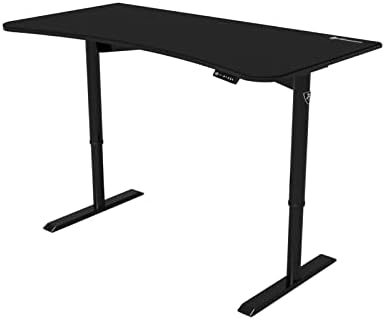 Arozzi Arena Moto Electric Standing Desk Pure Black - Image 4