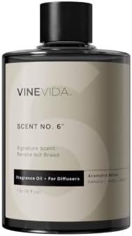 VINEVIDA [16 Fl Oz] Banana Nut Bread Fragrance Oil for Cold Air Diffusers, Essential Oils for Diffuser Oil Refill & Air Freshener Room Spray by VINEVIDA