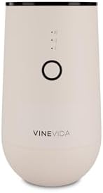 VINEVIDA Waterless Diffuser - Essential Oil Diffuser for Home - Beige Scent Diffuser for Home, Battery Operated Aromatherapy Diffuser - Car, Room Fragrance Air Diffuser by VINEVIDA