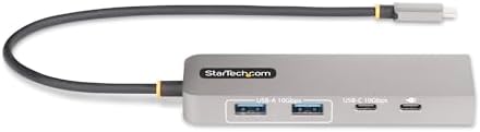 StarTech 3-Port USB-C Hub, 10Gbps, with 2.5GbE and 100W PD Pass-Through - Image 3