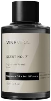 VINEVIDA [4 Fl Oz] Beer Fragrance Oil for Cold Air Diffusers, Essential Oils for Diffuser Oil Refill & Air Freshener Room Spray by VINEVIDA