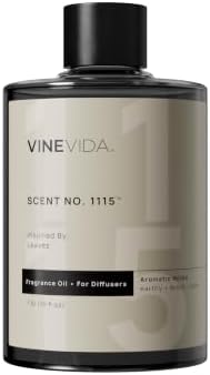 VINEVIDA [16 Fl Oz] Scent NO. 1115 Fragrance Oil for Cold Air Diffusers, Aromatic Notes of Earthy Musk Pine Lemon, Essential Oils for Diffuser Oil Refill & Air Freshener Room Spray by VINEVIDA
