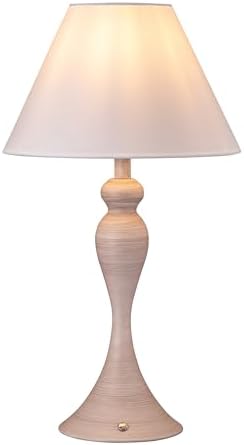 O'Bright Ember Rechargeable Table Lamp (Whitewashed) by OBright