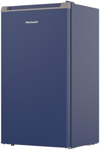 Frigidaire Mini Refrigerator, Compact Freezer Compartment, Adjustable Thermostat Control, Reversible Door, Contemporary Series, 3.2 cu ft, Blue - Image 3