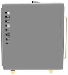 Frigidaire RETRO Mini Personal Fridge Cooler, Countertop, Holds Up to 8 BOTTLES/35 CANS/24QT, Fluted Glass Door Design, Portable for Skincare, Makeup, Car, Office, Bedroom, Dorm Room, or Cabin - Image 6