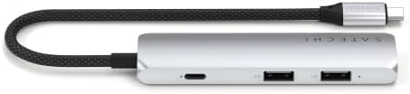 Satechi 4-in-1 USB-C Hub, 4K/60Hz HDMI, 100W PD Charging, Silver - Image 3