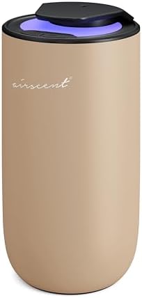 The AirScent Mini Waterless Diffuser - Gold Finish - 15 mL Capacity by Airscent