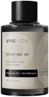 VINEVIDA [4 Fl Oz] Cocoa Butter Fragrance Oil for Cold Air Diffusers by VINEVIDA