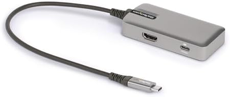 StarTech 4-in-1 USB-C Hub, 4K 60Hz HDMI, Alt-Mode, 100W PD, MacBook, TAA by StarTech