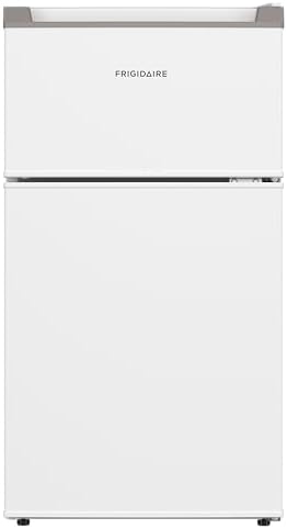 Frigidaire Compact Refrigerator with Top Freezer - 2 Door Fridge with 3.2 Cu Ft, Contemporary Series, White by Unknown