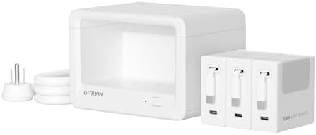 Gitryin 11-in-1 Desktop Charging Station, 120W USB Retractable GaN Charger by GITRYIN