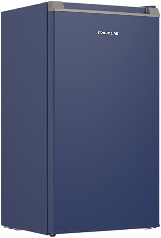 Frigidaire Mini Refrigerator, Compact Freezer Compartment, Adjustable Thermostat Control, Reversible Door, Contemporary Series, 3.2 cu ft, Blue - Image 4